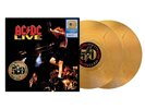 AC/DC - Live - 50th Anniversary 2 LP Gold Colored Vinyl [New/Sealed]