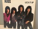 KISS “Lick It Up” LP  1983 German Import / Casablanca Label GLAM ROCK