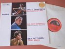 ASD 655 1st Semi Elgar Cello Concerto Jacqueline Du Pre Sea Pictures Baker HMV 