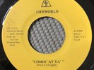 PYRAMID PLUS Comin’ At Ya' Vinyl 45 Lifeworld LW1331 1st Press Funk Electro VG+