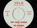 Garage 45 - Banshees - They Prefer Blondes/Take A Ride With Me - Solo - VG++