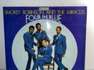 Smokey Robinson And The Miracles Four In Blue Vinyl Lp
