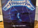 Metallica - Ride The Lightning - Rare 1984 UK Rock Thrash Metal Vinyl LP