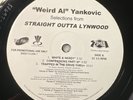 Vinyl Record 12” Lp Ep 2006 Weird Al Straight Outta Lynwood Promo Dj Wlp Rap