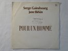 disque 45 tours promo serge gainsbourg jane birkin pour un homme 1972 france
