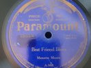 Monette Moore Sugar Blues / Best Friend Blues Paramount 12015  US 78rpm Shellac