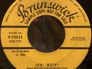 Buddy Holly Oh, Boy  Not Fade Away Brunswick Promo 9-55035