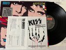 KISS Asylum LP Vinyl Hype Sticker Original Shrink Wrap 1985 Animalize Order Form