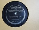 Mr Samuel Siegel Remembrance of Thee Climax Columbia #576 Rare One-sided 78 RPM