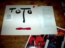 TOTO ( TURN BACK ) ORIG 1981 CBS VINYL LP in shrink w/ HYPE sticker NM-