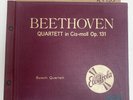 BEETHOVEN Busch Quartet 5 disc set ELECTROLA   78 RPM   HEAR    x1485