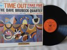 THE DAVE BRUBECK QUARTET  Time Out - take five 1964 Dutch CBS LP COOL JAZZ BOP
