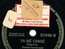 CUARTETO MARCANO Ya Me Canse / Acuerdate De Mi LATIN 78 RPM Guaracha Bolero HEAR
