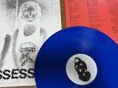 VENOM -possessed RARE BLUE VINYL LP 1ST PRESS 1985 nwobhm