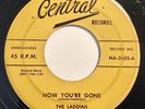 * LADDINS Did It / Now You're Gone  RARE DOO WOP R&B Central 45 Hear