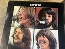 THE BEATLES U.K. EXPORT APPLE LP ' LET IT BE ' WHITE VINYL  Pcs7096