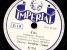 MAX RUMPF & SCHURICKE TZ. Tabu / Somebody's thinking of you  Schellack  S7458