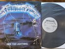 TRUE OG VG+ Metallica Ride The Lightning Vinyl LP  Megaforce Records MRI769