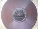 78rpm BERLINER CONCERT GRAND Billy Murray - On The Water Wagon Now - Brown Wax