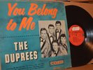 THE DUPREES: YOU BELONG TO ME; RARE 1962 COED 905 PROMO LP