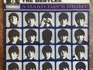 THE BEATLES - A HARD DAY'S NIGHT  EX-/EX+ VINYL LP / FIRST/LABEL A/TRACING INNER