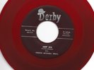 JUMP R&B JAZZ INSTROS -RED WAX -45 -FREDDIE MITCHELL -HOT ICE -  HEAR-1952 DERBY