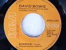 DAVID BOWIE - Rare El Salvador Press - Sorrow/Amsterdam - Promo Radio