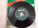 JOHNNY HALLYDAY EP LES ROCKS VOL 3 ECRIT HALLIDAY RARE PARFAIT ETAT+ETIQ RADIO