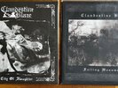 2 x CLANDESTINE BLAZE Falling Monuments + City Of Slaughter Vinyl NH Records
