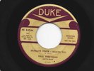 ROCKABILLY R&B 45 - PAUL PERRYMAN - SATELLITE FEVER- ASIATIC FLU- HEAR 1958 DUKE