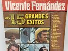 Vicente Fernandez Los 15 Grandes Exitos LP Vinyl 