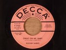 Rockin' Saints  Cheat On Me, Baby/Half And Half  RARE  Rockabilly 1960 Decca
