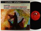 Reiner/Chicago Symphony - Bartok: Music for Strings LP - RCA - LSC-2374 1S VG+