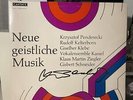 Krzysztof Penderecki Autograph