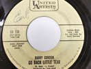 Northern Soul 45 Barry Gordon Go Back Little Tear United Artists Promo Susan