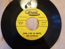 45 RPM THE CASTELLES/OVER A CUP OF COFFEE/BABY CAN'T YOU SEE    GRAND 109  VG+