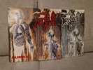 Death Human 1st Press LP 1991 Rc Records OIS Vinyl Near Mint Obituary Testament