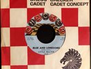 BLUES HARMONICA 45: LITTLE WALTER Blue and Lonesome/Mean Ole Frisco CHECKER 1117