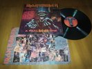 Iron Maiden - A Real Dead One + INNER vinyl Lp Venezuela 1993 NOT GATEFOLD