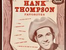 Hank Thompson Favorites Lp From 1952 VG/VG+