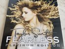taylor swift FEARLESS PLATNIUM EDITON LP record