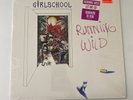 GIRLSCHOOL RUNNING WILD Black Vinyl LP Hype Sticker Shrink 1985