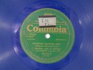 Bulgarian Military Band Parusheff accordion  Columbia 29012 F Blue Shellac E-