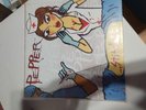 Pepper - Stitches Vinyl OOP Yellow vg++