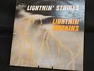 LIGHTNIN' HOPKINS Lightnin' Strikes Mono  Vinyl Vee Jay Bracket Logo Texas Blues