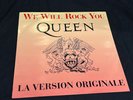 queen we will rock you rare 12”ps limited french vinyl pink near mint
