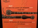 MOZART Clarinet Cto & Bassoon Cto - LEOPOLD WLACH - WESTMINSTER WL 5307 - 1954