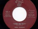 DON THOMAS - COME ON TRAIN - NUVJ - NORTHERN SOUL