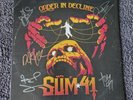 Sum 41 - Order In Decline  Signed Limited Edition Yellow Vinyl