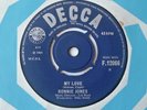 Mod, R&B RONNIE JONES My Love/It's All Over Decca F.12066 (1965) (EX+ copy)